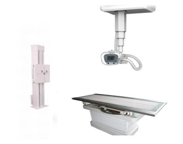 Suspended ceiling DR X-ray machine with six-way floating table