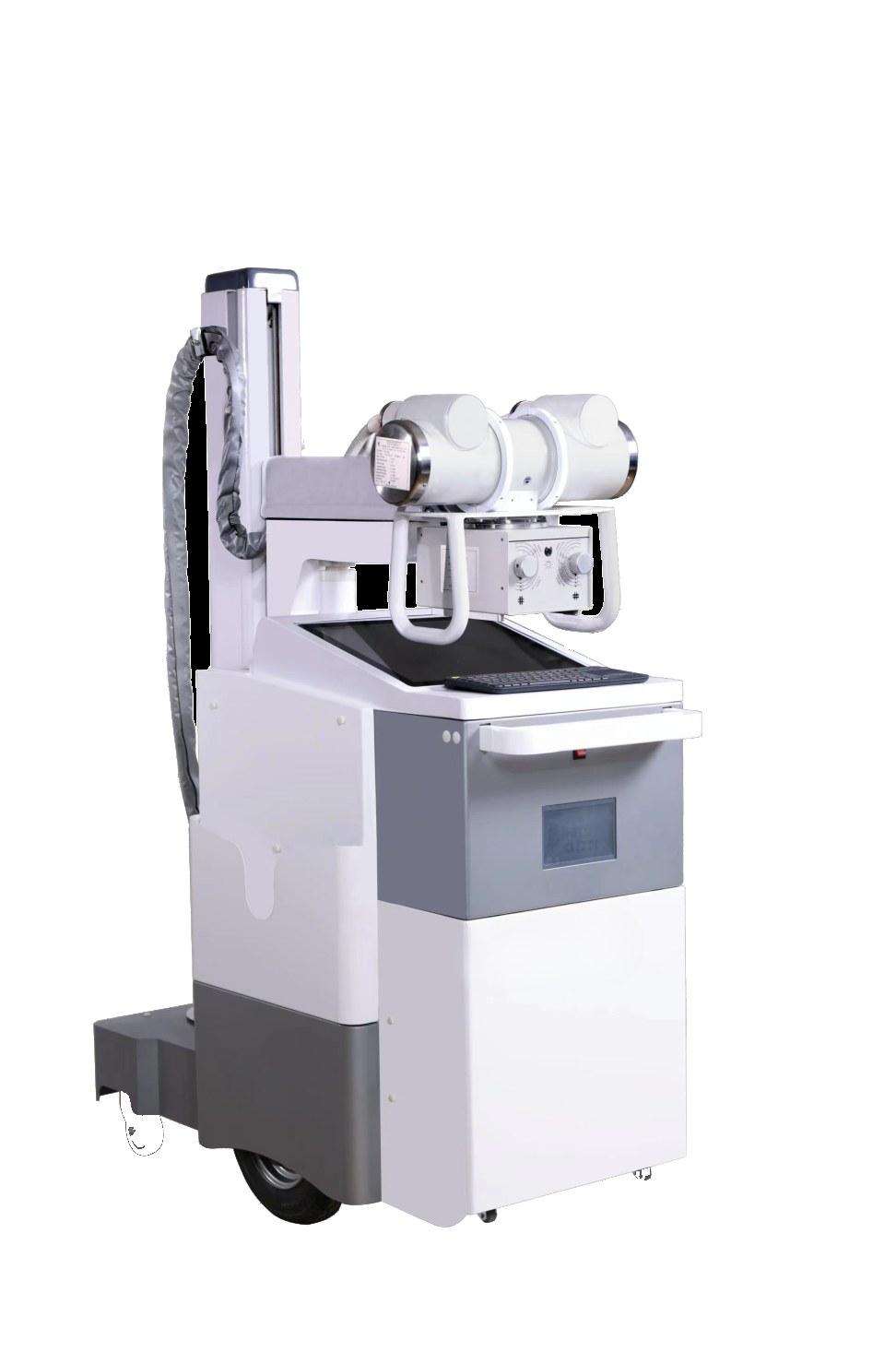 Mobile medical X-ray machine 400 mA with electric assist