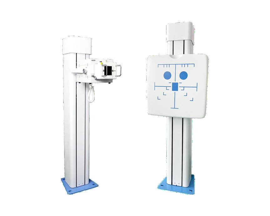 Vehicle-mounted dual-column rack LZ-1 tube and detector columns