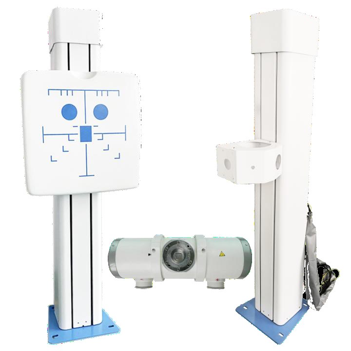 LZ-2 — detector column, tube stand and ball tube with collimator