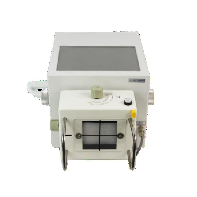 DT version — front view with collimator and tube head