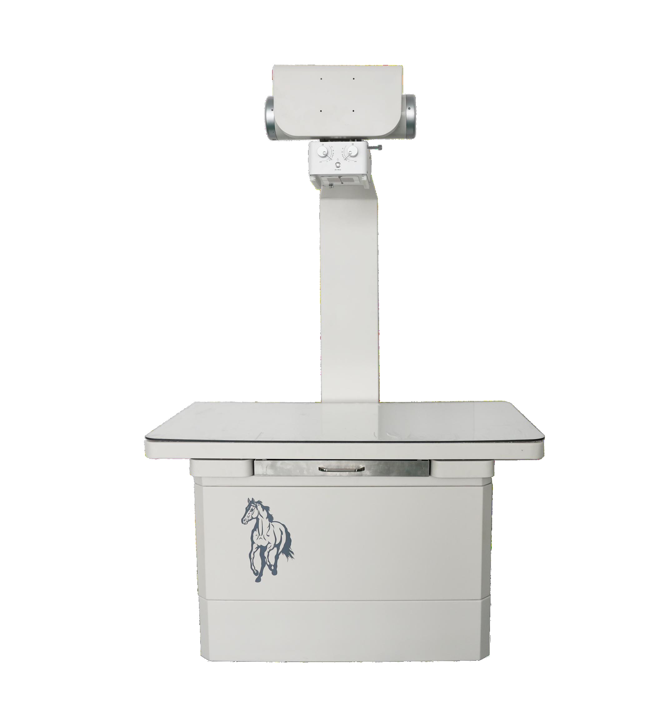 Full system — table, column and tube head